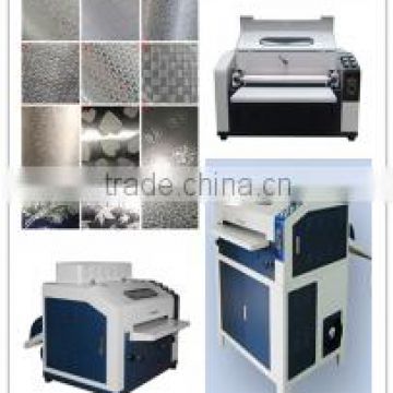 High technology standard UV varnish embossing machine, uv printer machine