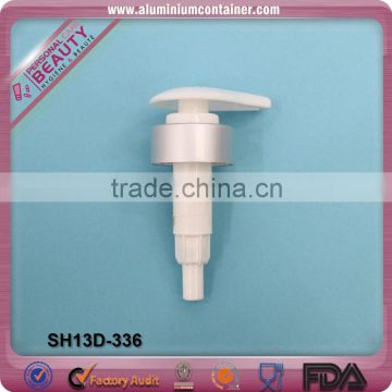 aluminium lotion dispenser/Cosmetic up-down aluminium lotion dispenser