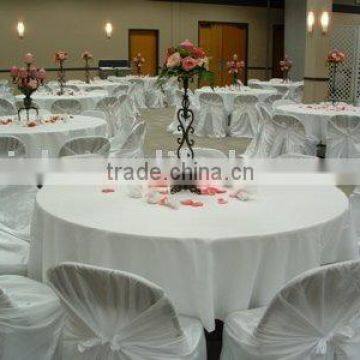 100% polyester tablecloth, hotel table cover, table overlay