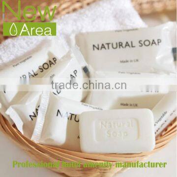 sachet pack cheap disposable wholesale hotel rectangle soap in Yangzhou
