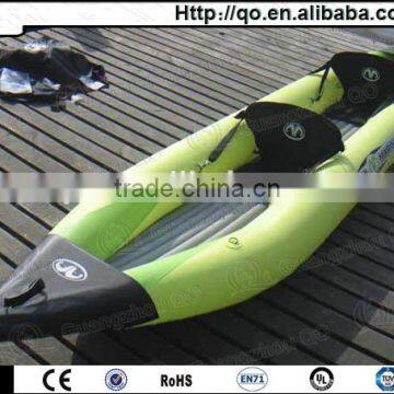 Most popular PVC safe inflatable kayak boat for adults