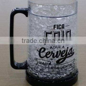 Hot Sale FDA Beer Frosty Mug With Mug,freezer Mug,ice Mug
