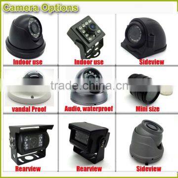 4ch Harddrive GPS Tracking by Google Map 3G Live Video Streaming Wifi Auto Downloading MDVR With Infrared People Counter