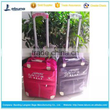 China supplier produce fashion durable ladies travel shopping trolley bags