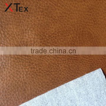 wholesale semi-pu materia artificial leather,faux leather fabric for sofa,home textiles made in china