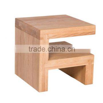 Small Wooden Stool AKA Natural (Word F Wooden Bench) European Style photo-3