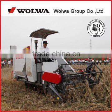 self-propelled crawler rice combine harvester 4GN-2.0D