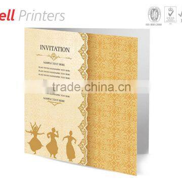 Invitation card wedding card greeting card printing from India