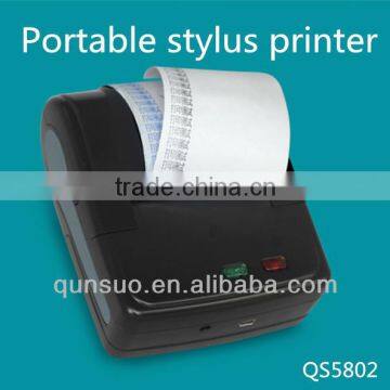 58MM Portable Dot matrix bill receipt fast charging and low power consumption standbybluetooth printer