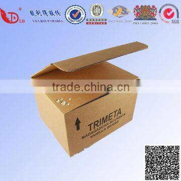 Folding Corrugated Paper Box With Waterproof For Shipping