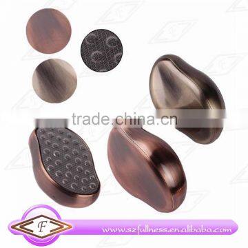 High quality Bronze color etching stainless steel callus remover pedicure foot file