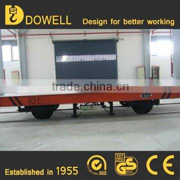 40 ton platform transfer cart on rails