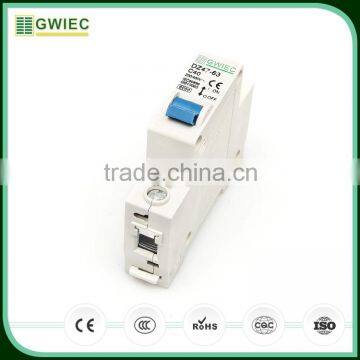 GWIEC High Quality Products Dz47-63 Single Pole Miniature Circuit Breaker Mcb 16 Amp 1P