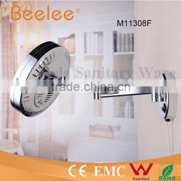 Single side 8.5 inch round wall mirror led comestic mirror