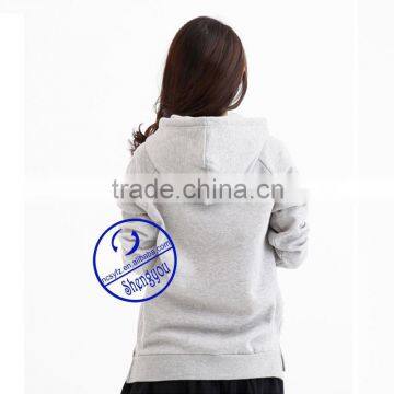 China Clothing Supplier Custom Grey Hoodie Wholesale Printed Hoodies