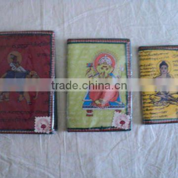 indian gods designs handmade notebooks