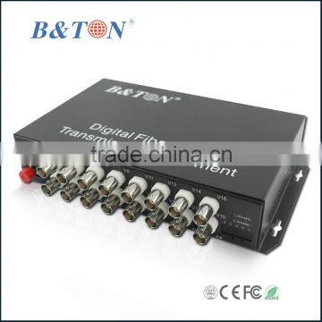 16 Channel Fiber Optic Video Transmitter Receiver