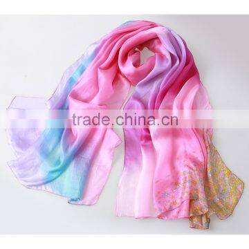 Fashion Big Size hangzhou silk scarf