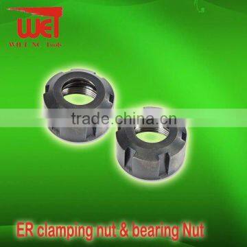 ER clamping nut & bearing Nut for collet chuck