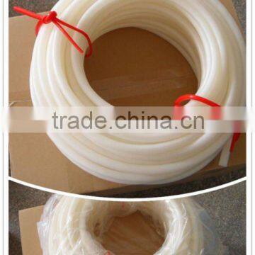 white rubber air hose