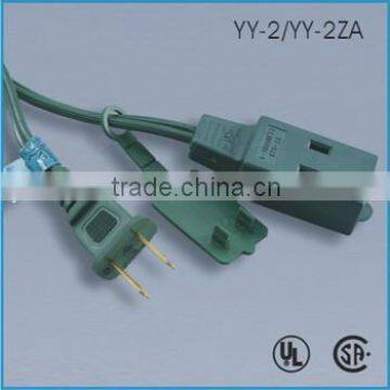 UL indoor extension cord/extension cord with plug/UL extension cord