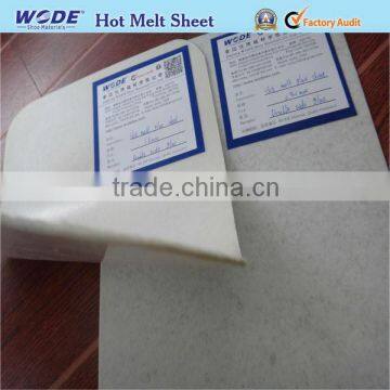 one side glue toe puff and counter stiffeners hot melt glue sheet                        
                                                Quality Choice