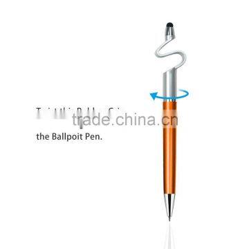 3 in 1 Touch Pen Mobile Holder Ballpoint Pen photo-3