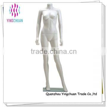 Fashion boutique female white plastic mannequin