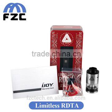 China supplier good price original ijoy tank limitless rdta