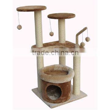 SCF6082 Cat Furniture, Cat Tree, Cat Scrather with Sisal Post