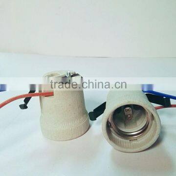 XINDA Factory Sell F519 Ceramic Socket Pass CE Certification E27 Lamp Holder photo-3
