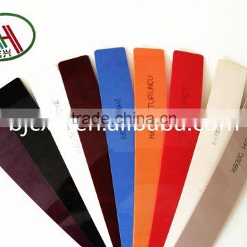 Solid high Gloss PVC Edge Banding, Glossy PVC edge band tape for furniture