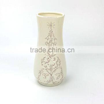 Ceramic Vase Modern Design, Ceramic Flower Vase Western Style, Porcelain Vase Home Decoration photo-2