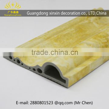 Building Decoration Waterproof Pvc Foam Crown Molding