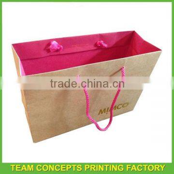 Packing kraft grocery paper bag