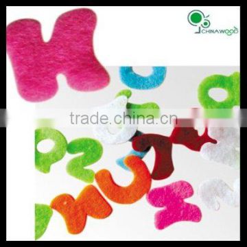 1-1/2" capital craft felt letters