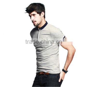 custom original mens 100% cotton combination collar design golf polo shirts