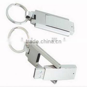 usb flash drive Bulk sale 2gb metal usb pen drive wholesale swivel style