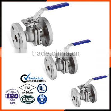 ANSI 150LB Flanged Stainless Steel Ball Valves