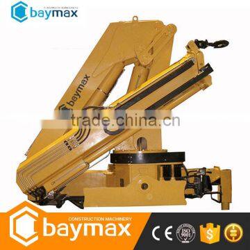 Electric container crane cost hydraulic crane trailer