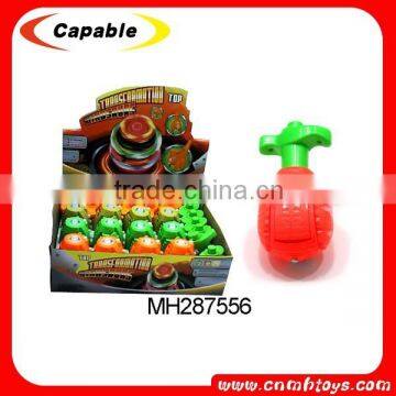 Fancy Plastic Spinning Top Toy Super Flashing Peg Tops photo-4