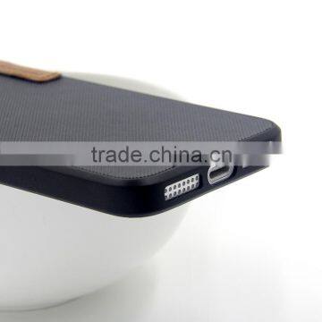 Fancy Mobile Covers and Cases Laminated With Canvas for IPhone SE photo-3