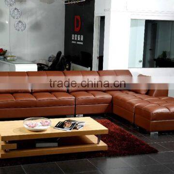 2016 Modern L Shape Leather Sofa Set AL160