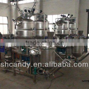 shanghai full automatic PLC controlling soft toffee cooking tank