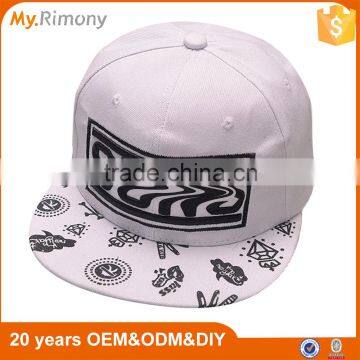2016 Cool Summer Snapback Cap 100% Cotton Perfect Seam Embroidered Printed Custom photo-2