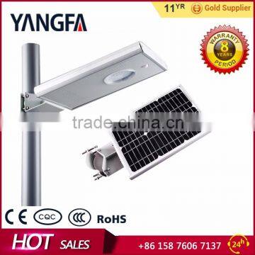 YANGFA Rain day charge waterproof dimmable led streetlights AS01