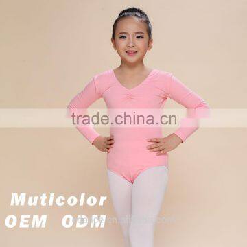 girls ballet leotard long sleeve kids dance leotard                        
                                                Quality Choice