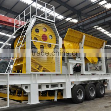 Moving Jaw Crusher Plant