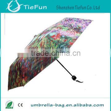 21 inch x 8k metal frame umbrella flower design umbrella craft oil paper umbrella