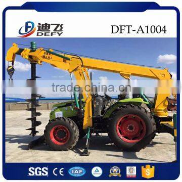 8t lifting capacity pole drilling machine, pile driver for sale